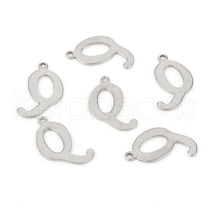 Non-Tarnish 201 Stainless Steel Pendants STAS-L244-04Q-P-1