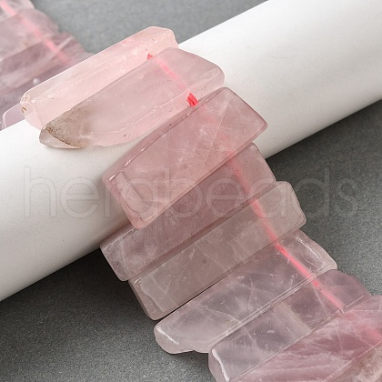 Natural Rose Crystal Beads Strands G-S386-D12-1