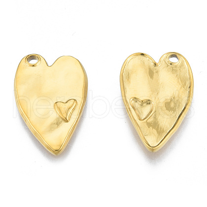 Ion Plating(IP) 304 Stainless Steel Pendants STAS-N098-187LG-1