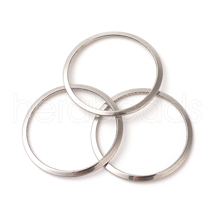 201 Stainless Steel Linking Rings STAS-F192-001P-01-1