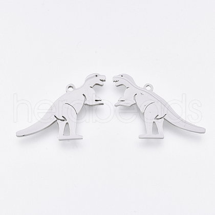 Non-Tarnish 201 Stainless Steel Pendants X-STAS-T044-105P-1