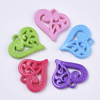 Opaque Acrylic Pendants SACR-N008-018-1