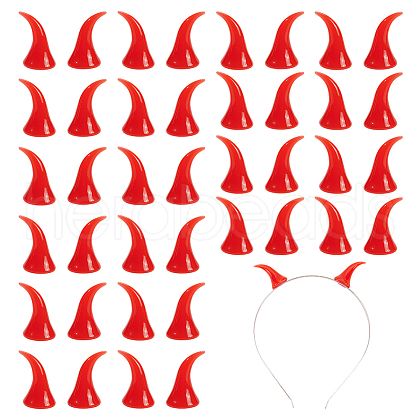 Plastic Cabochons KY-WH0051-09A-1