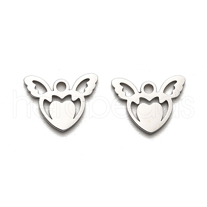 Non-Tarnish 316 Surgical Stainless Steel Charms STAS-H190-11P-1