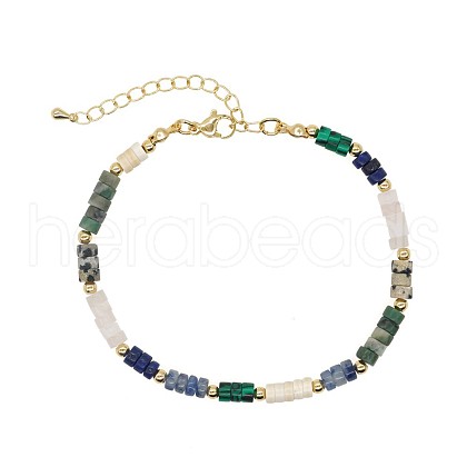 Bohemian Style Mixed Stone Beaded Bracelets Women's Fashion Accessory WQ4468-5-1