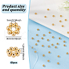 HOBBIESAY 304 Stainless Steel Spacer Beads STAS-HY0001-48G-2