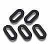 Spray Painted CCB Plastic Linking Rings CCB-R104-12D-01-1