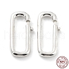 925 Sterling Silver Spring Ring Clasp STER-Z001-108S-5