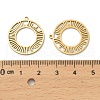 201 Stainless Steel Pendants STAS-I332-04G-3
