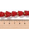 Handmade Lampwork Beads Strands LAMP-Q036-05C-4