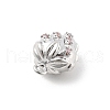 Brass Micro Pave Cubic Zirconia Pendants KK-D283-01P-2