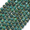 Natural Malachite Beads Strands G-K389-E82-01-1