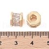 Brass Glass Beads KK-B100-011G-3