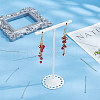 Unicraftale 400Pcs 2 Colors 304 Stainless Steel Flat Head Pins STAS-UN0055-19-2