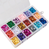 Plastic Paillette Beads PVC-TA0001-01-6