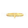 Alloy Rhinestone Plain Band Rings PW-WGCCD43-02-5