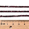 Natural Garnet Beads Strands G-RM2025-32B-01-5