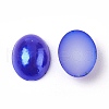 ABS Plastic Imitation Pearl Cabochons SACR-R755-8x6mm-Z37-1
