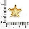 Ocean Series Brass Beads KK-B136-03G-02-3