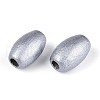 Spray Painted Schima Wood Beads WOOD-T032-30B-02-2