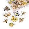 Alloy Enamel Pendants ENAM-TA0001-09-5
