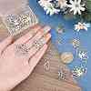 SUNNYCLUE 24Pcs 12 Style 201 Stainless Steel Pendants STAS-SC0003-54-3