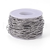 Tarnish Resistant 304 Stainless Steel Cable Chains CHS-F007-03P-2