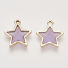 Epoxy Resin Pendants RESI-S386-001C-2