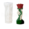3D Holy Cup DIY Candle Silicone Statue Molds DIY-K064-02C-1