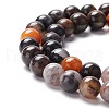 Natural Brecciated Jasper Beads Strands X-G-M381-01B-2