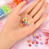 245~266Pcs 7 Colors Transparent Acrylic Beads TACR-YW0001-57-6