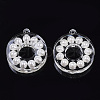 Transparent Acrylic Pendants TACR-R146-013-2