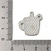 Winter Theme Alloy Enamel Pendants ENAM-M002-05O-P-3