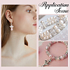 SOFPLATE 400Pcs Brass Rhinestone Spacer Beads RB-SP0001-01D-5