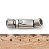 304 Stainless Steel Bayonet Clasps STAS-V008-31P-3
