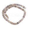 Natural Grey Agate Beads Strands G-U021-B01-02-3
