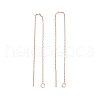 Ion Plating(IP) 304 Stainless Steel Stud Earring Finding STAS-E161-06RG-2