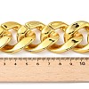 Unisex Thick CCB Plastic Cuban Link Chains Necklaces NJEW-V006-02G-3