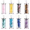   8Pcs 8 Style Alloy & Glass Wish Bottle Pendants G-PH0001-45-1