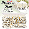 MAYJOYDIY US 5 Yards 2-Layer Polyester Pleated Ribbon OCOR-MA0001-13-2