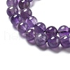 Natural Amethyst Beads Strand X-GSR6mmC062-2-4