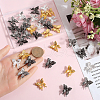 SUNNYCLUE 40Pcs 4 Colors Alloy Beads FIND-SC0011-90A-3