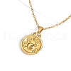 Stainless Steel Constellation Pendant Cable Chain Necklaces for Women Men PW-WG22DB4-07-1
