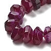 Natural Agate Beads Strands G-K392-A09-4