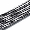 Electroplate Non-magnetic Synthetic Hematite Beads Strands G-T114-58-P-1