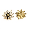 304 Stainless Steel Enamel Pendants STAS-L290-14G-2