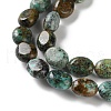 Natural African Turquoise(Jasper) Beads Strands G-M420-D17-01-4