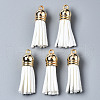 Faux Suede Tassel Pendant Decorations FIND-T002-B40-4