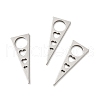 Non-Tarnish 201 Stainless Steel Pendants STAS-A066-11P-2