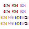  14Pcs 7 Style Transparent Acrylic Beads FIND-TA0002-42-3